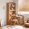 Lin's Home Nordic style living room combination bookcase with door display cabinet study children's room desk cabinet