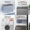 Haier Freezer Commercial Household Large Capacity Frost Reducing Energy Saving Level 1 Energy Efficiency Deep Freezing Quick Freezing Ultra Low Temperature Full Freezing Refrigeration Dual-Purpose Conversion Freezer 300/400/500 Liters and Above Same Style in Physical Stores 300L丨First Level Energy Saving丨Frost Reducing Style丨-35