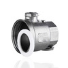 Zhuqin 304/316 stainless steel ball valve, two-piece ball valve, two-piece threaded internal thread resistant high temperature and high pressure steam boiler valve, one price, all steel DN32 (1.2 inches)