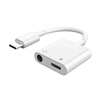 Avigers Apple 17 mobile phone adapter iphone15pro/16pro max/15plus mobile phone lightning headset to type-c converter voice call sound card charging only lightning to type-c iPhone15/16 mobile phone