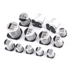 SMD aluminum electrolytic capacitor SMD 16V 25V 35V 50V 100UF 220UF470UF47UF 6.3V 220uf volume 6.3*5.4mm (5 pieces