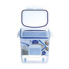 LOCK&LOCK plastic grain rice bucket sealed storage rice box 12 liters (can hold 10kg rice) with pulley and free measuring cup