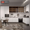 Sofia cabinet package European style integrated kitchen cabinets Wall cabinets Floor cabinets Cupboards Stove integrated cabinets Quartz stone countertops 7 meters cabinets (including smoke stove)