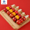 Xingyue Blue Candied haws cartoon bamboo skewers disposable fruit skewers Oden cooking skewers barbecue skewers mixed pack of 50 pcs