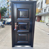 Renjuyi Yongkang entrance door anti-theft door bright window waist steel garage imitation copper sun protection door outdoor entrance steel anti-theft door height 1970*860 1x7cm
