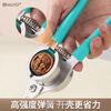 HUYO walnut clamp to clamp walnut artifact household stainless steel macadamia nut sheller hazelnut clamp nut shelling tool walnut clamp with pliers green thickened stainless steel