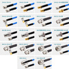XINQY Xinqiyuan N/SMA RF coaxial cable DC-6GHz silver-plated shielded antenna extension cable flexible low-loss test cable assembly SMA male-SMA male 1.5m