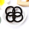 Jian Yingshu 30 high-elastic large black hair ties, ponytail seamless rubber bands, hair ties, hair ties, hair ties for women