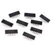 SN74LS20 27 28 30 32 33 51 54 55 73 74N chip MC74HC30 straight SN74LS20DIP-14