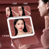 EASEHOLD Yi Jing Cosmetic Mirror Desktop Desktop Fill-Light Smart Shell Mirror Gift for Girls Gift Box Set of Two Star Gift Box + Cat Claw Comb Gift