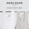 Yalu 100% cotton 3-piece men's vest men's sweat-absorbent breathable four-season loose large size sports hurdles bottoming shirt