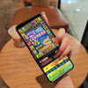 Shoot 1 shot of 10 Grand Slam 777 fruit machine mobile game Tiger Forest Dance Android Hongmeng stand-alone