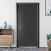 Meikejie home entry door, sun protection steel door, rental door, engineering door, entry security door, interior door, complete set, outsourced outer right 1970*960+ mechanical lock