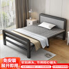 Zhuobo folding bed single bed home nap bed lunch break bed hard bed simple bed XC03 bold 1.9*1 meters