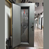 KLD-D7009 Korean style spliced ventilated flat door center door