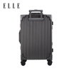 ELLE French suitcase, fashionable gray 20-inch trolley case, women's suitcase, lightweight boarding password box