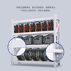 Muyun storage rack light white 4-layer main frame 2000*600*2000 load-bearing 200KG with installation