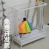 Umbrella stand hotel lobby floor-standing creative umbrella bucket iron umbrella storage rack hanging umbrella stand 36 holes 32 hooks bronze bold and enlarged