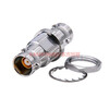 Dongfang Xupu RF connector TRB-KYK tri-coaxial BNC female to female with nut fixation BJ77 TRB-KYK