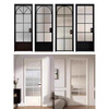 Qinkai French retro old iron door bathroom door glass door minimalist flat door toilet door box door shop door customization style 1 size customization contact customer service