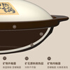 Kangshu casserole household stew pot gas high temperature resistant dry-cooked clay pot rice shallow pot commercial gas stove special casserole ceramic pot heat-resistant ancient casserole for 3-5 people 2500ml