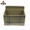 Orred Storage Box Transportation Turnover Box Solid Color Thickened Organizing Box Storage Box Xinjun Green 44*33*25cm