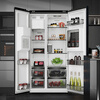 Damini 572 liter double door refrigerator fully automatic ice making double door air-cooled frost-free household large capacity embedded household box inverter refrigerator double open refrigerator 572 liter built-in water tank + first level + fresh food for a week + beauty magic box + silver ion