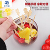 Xingyue Blue Candied haws cartoon bamboo skewers disposable fruit skewers Oden cooking skewers barbecue skewers mixed pack of 50 pcs