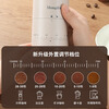 MONDINO electric bean grinder coffee bean grinder coffee grinder household hand grinder coffee machine grinder touch screen - milk tea color 38-speed external adjustment