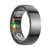 Smart ring black technology monitors heart rate, blood pressure, blood oxygen, sleep, health and exercise, multi-functional photo-taking smart ring, ceramic white #11, inner diameter 20.6mm, with charging compartment