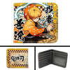 Eishuo Japanese version short wallet cartoon anime Demon Slayer: Kimetsu no Yaiba trendy teenagers and students cross-section two-fold card holder wallet G-Yiyong