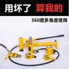 Pinchen Tools Yuhuan Zheniu separated hydraulic jack 10T20T30T50T100 tons transverse thin hollow ultra-thin 5 tons stroke 7mm with 180 pump 5 tons
