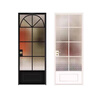 Qinkai French retro old iron door bathroom door glass door minimalist flat door toilet door box door shop door customization style 1 size customization contact customer service