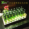 Huili Deba luminous ice bucket LED charging gram beer bucket KTV beer box champagne bucket powered train beer box 24 pieces colorful