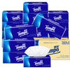 TEMPO Yibo same style tissue paper, true M size, unscented 4-layer 90 tissue paper * 18 pack, not easy to break when wet, paper towel napkin