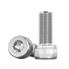 Tianzhuo Hardware Fine Thread Hexagon Screw 304 Stainless Steel Fine Thread Cylindrical Head Bolt M6M8M10M12*1/1.25/1.5mm M8*1*16 5 pcs
