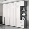 Aoyanlai all-aluminum wardrobe aluminum alloy wardrobe wardrobe all-aluminum furniture whole house custom locker aluminum cabinet home bedroom 6 doors