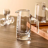 CLITON white wine cup wine pourer household with scale wine jug small wine cup 100ml white wine jug 6-piece set
