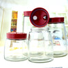 Korean glass sealed jar jam enzyme bottle honey lemon bottle wine pickle jar milk powder tea storage jar 2200ml