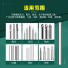 Non-standard K10 tungsten steel rod round rod diameter 0.4-40mm carbide rod length 100mm precision ground alloy rod 16*100-K10 Taiwan model