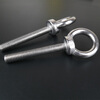 Moyi 304 stainless steel eye screw extended eye bolt ring lifting screw M6M8M10M12M16M20 M16*40
