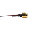 Oriental Xupu RG1.37 silver-plated flexible thin coaxial cable SMA-JJ SMA male to male 0-6G 0.15m