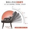 Luo Lu computer chair, lazy sofa chair, dormitory home backrest chair, adjustable office chair, student folding chair, gaming chair, versatile gray + storage bag, five-level backrest adjustment