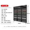 Xilaisheng display cabinet refrigerated beverage cabinet commercial refrigerator vertical fresh-keeping cabinet convenience store supermarket freezer beer cold drink cabinet direct cooling air-cooled three-door high-end black (upgraded to 1200L) direct cooling