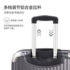 Shamit suitcase 16-inch business flight attendant boarding suitcase can be carried on the plane small trolley case PC338TC dark gray
