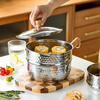 Kanda Japanese snow pan stainless steel small milk pot hot milk pot cooking noodles instant noodle pot baby infant food supplement pot imported soup pot snow pan (including glass lid) 20cm