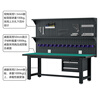 Kaiyuan five drawers and one door single hanging plate 1500*750*1250mm anti-static heavy-duty workbench bench bench industrial assembly line tool table multi-functional maintenance tool table experimental operating table