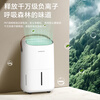 PARKOO dehumidifier/dehumidifier, dehumidification capacity 12 liters/day, household soft sound moisture absorber, basement dryer, dry clothes purification, White Fatty Series PD22SA-12