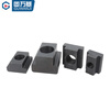 Guwanji 8.8/10.9 grade T-type nut quenched and hardened trapezoidal groove mold slider T-block machine tool pressure plate nut enlarged M24 (top width 27, bottom width 45, total height 45) 1 piece