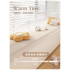 Lanlifang Imitation Cotton Linen Coconut Brown Latex Bay Window Cushion Window Sill Cushion 2026 New Four Seasons Tatami Seat Cushion Customized Chenille-Dark Gray Supports Customization Contact Customers for Recommended Sizes